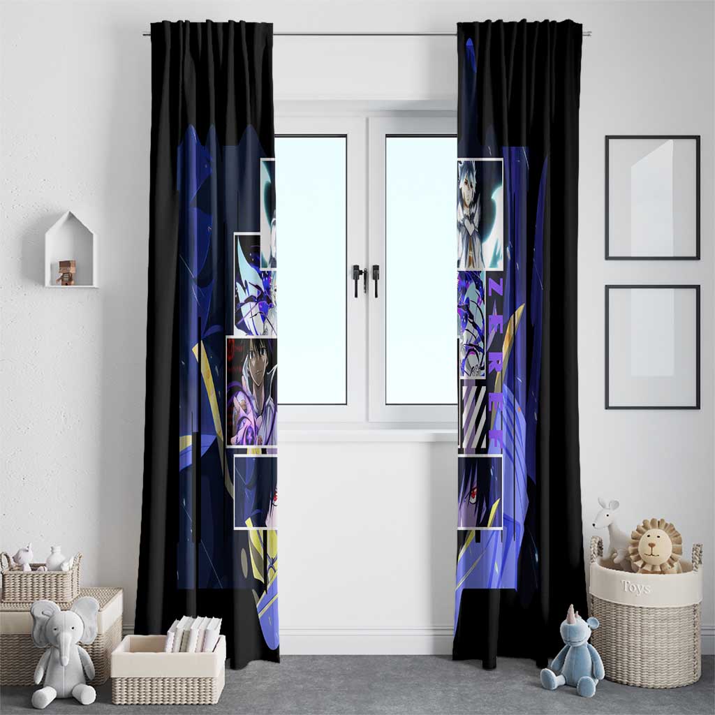 Zeref Dragneel - Fairy Tail Window Curtain Anime Style