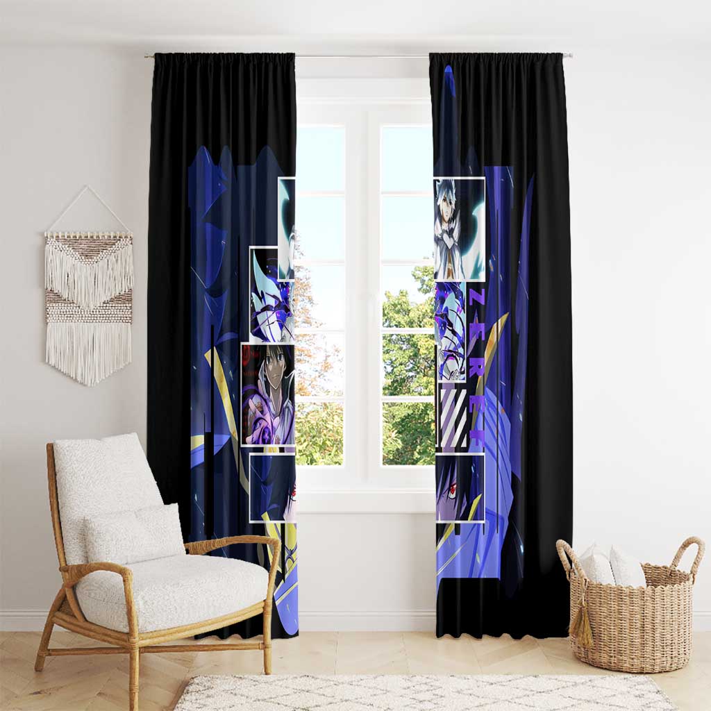 Zeref Dragneel - Fairy Tail Window Curtain Anime Style