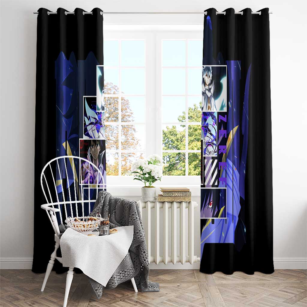Zeref Dragneel - Fairy Tail Window Curtain Anime Style