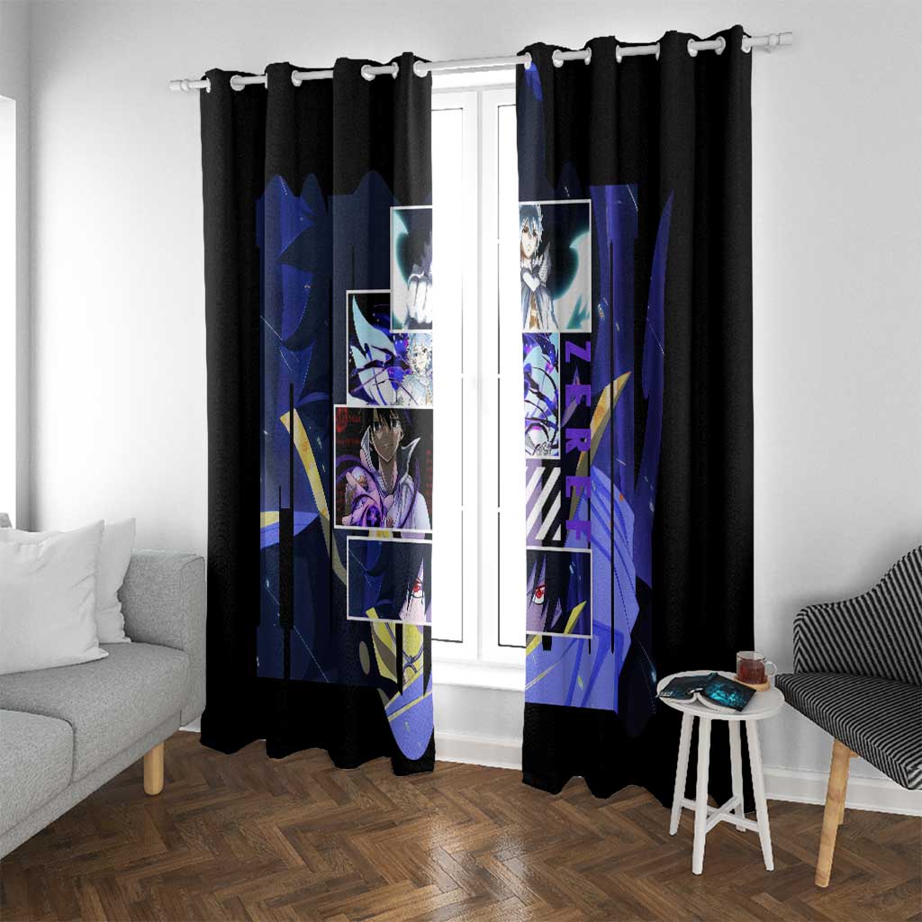 Zeref Dragneel - Fairy Tail Window Curtain Anime Style