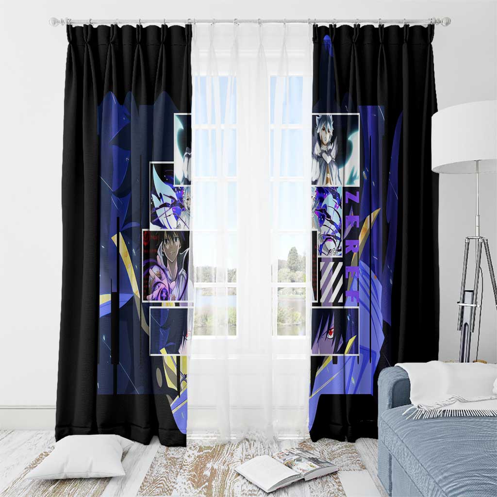 Zeref Dragneel - Fairy Tail Window Curtain Anime Style