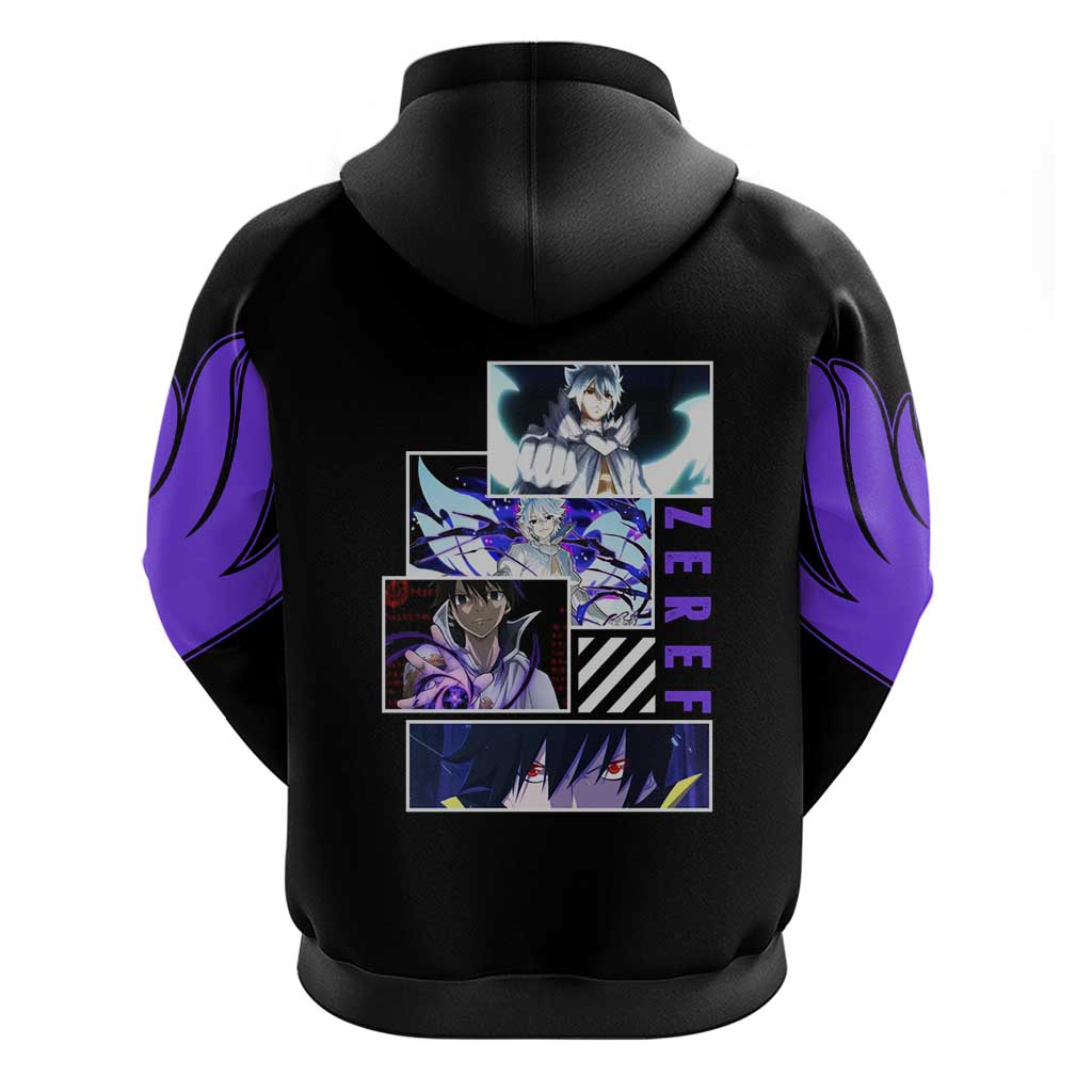 Zeref Dragneel - Fairy Tail Zip Hoodie Anime Style