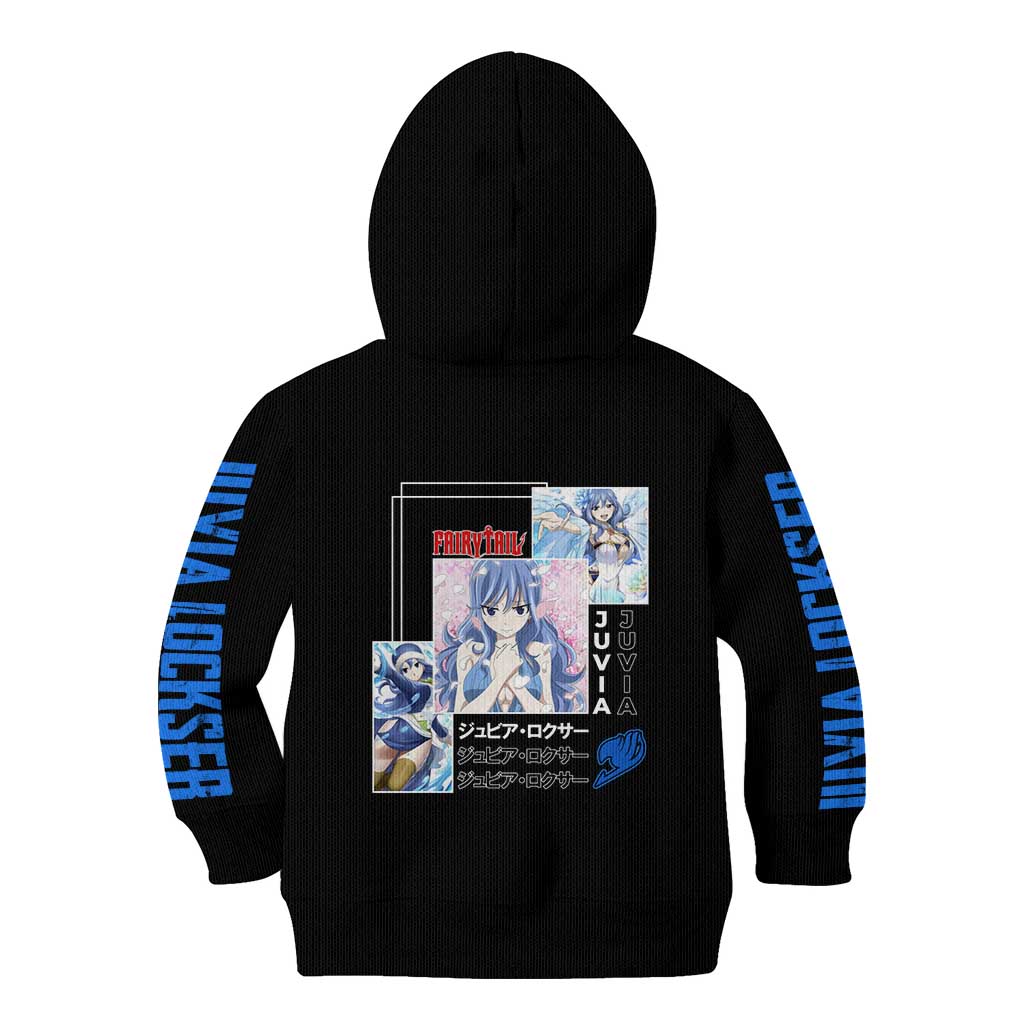 Juvia Lockser - Fairy Tail Kid Hoodie Anime Style