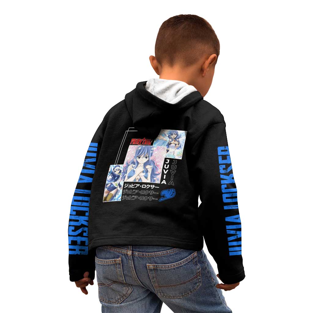 Juvia Lockser - Fairy Tail Kid Hoodie Anime Style