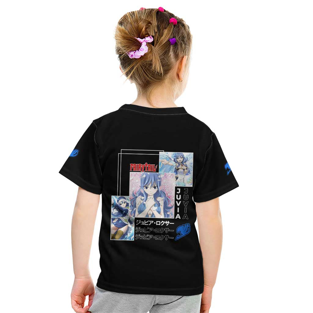 Juvia Lockser - Fairy Tail Kid T Shirt Anime Style
