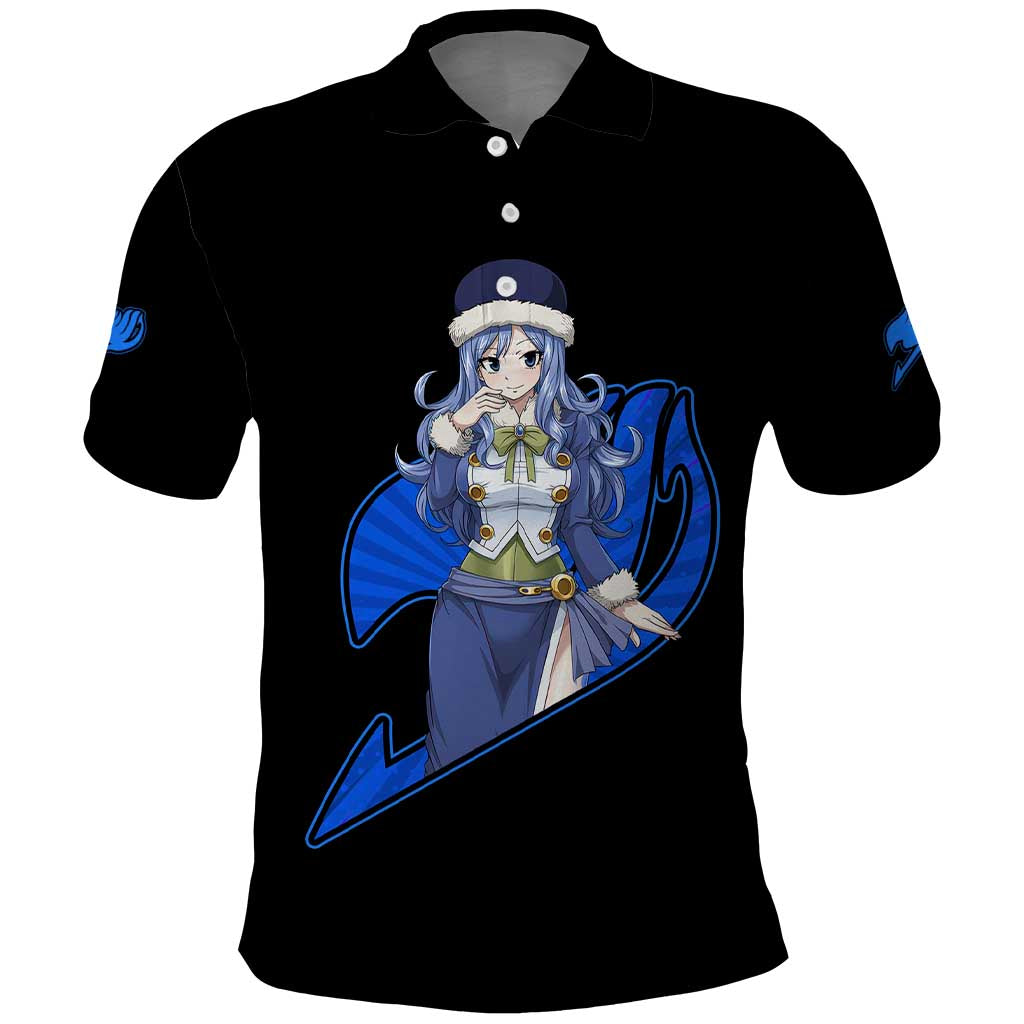 Juvia Lockser - Fairy Tail Polo Shirt Anime Style