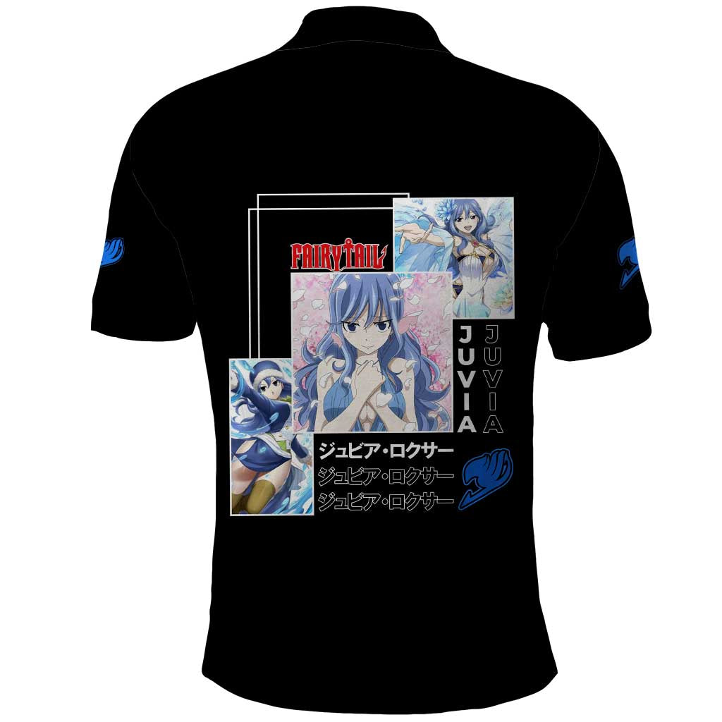 Juvia Lockser - Fairy Tail Polo Shirt Anime Style