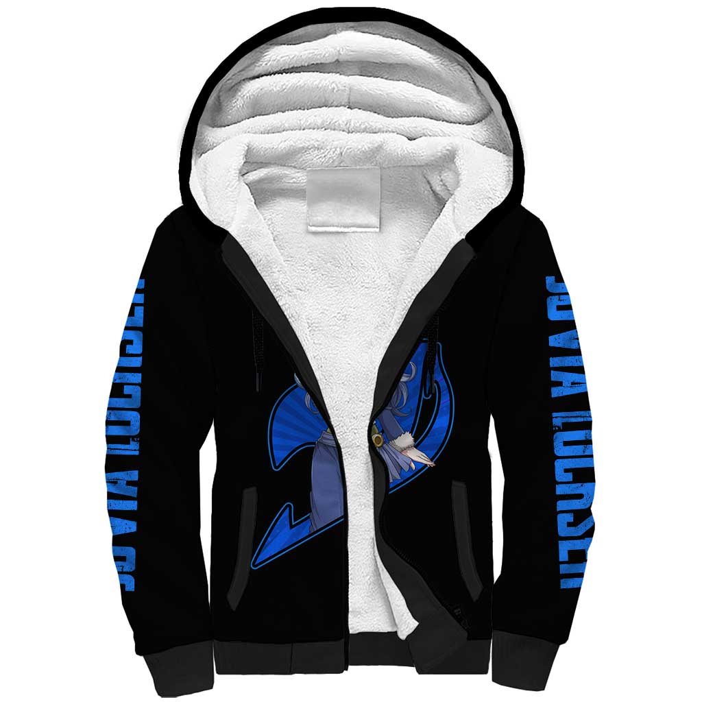 Juvia Lockser - Fairy Tail Sherpa Hoodie Anime Style