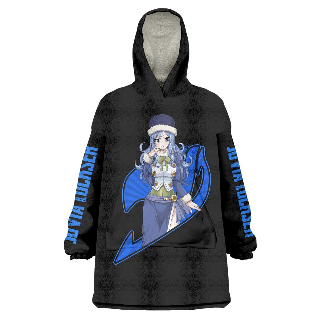 Juvia Lockser - Fairy Tail Wearable Blanket Hoodie Anime Style