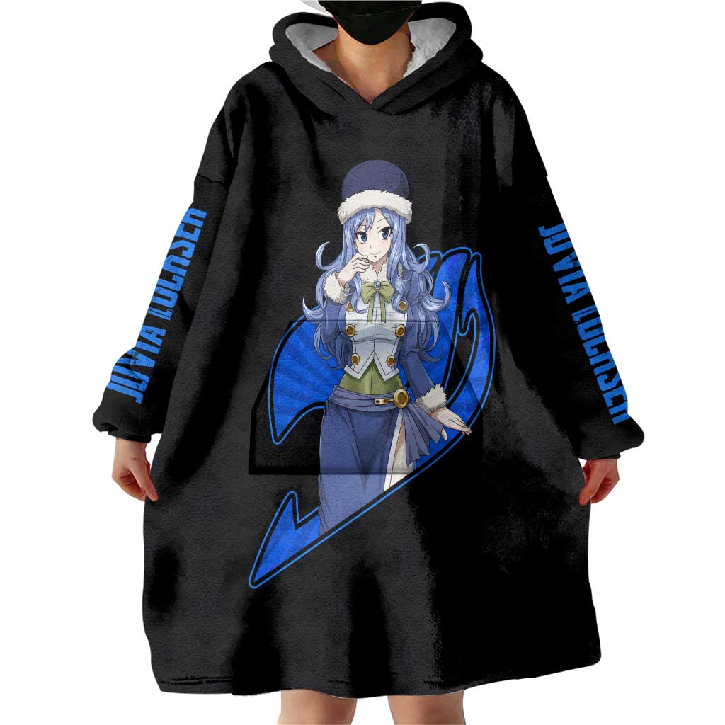 Juvia Lockser - Fairy Tail Wearable Blanket Hoodie Anime Style
