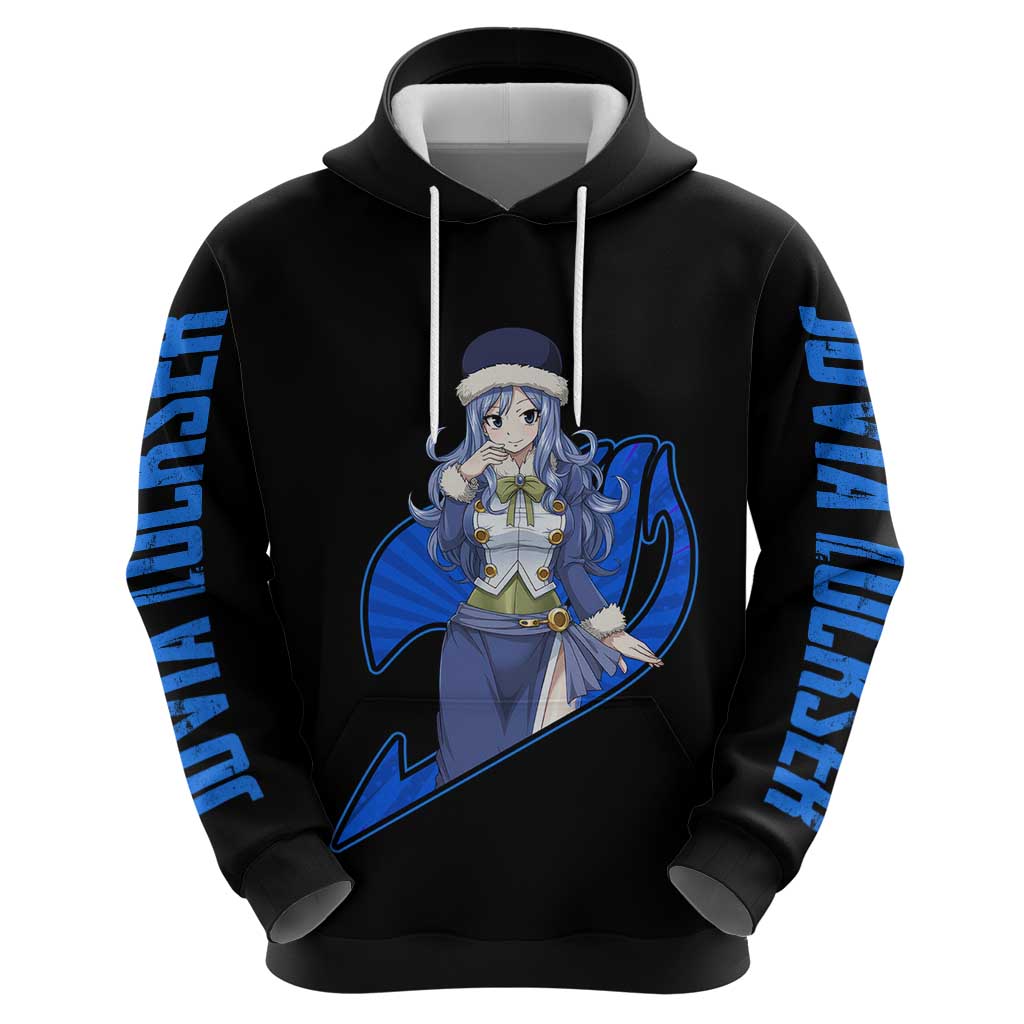 Juvia Lockser - Fairy Tail Zip Hoodie Anime Style