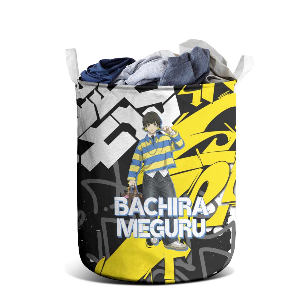 Bachira Meguru Blue Lock Laundry Basket Graffiti Street Anime Style