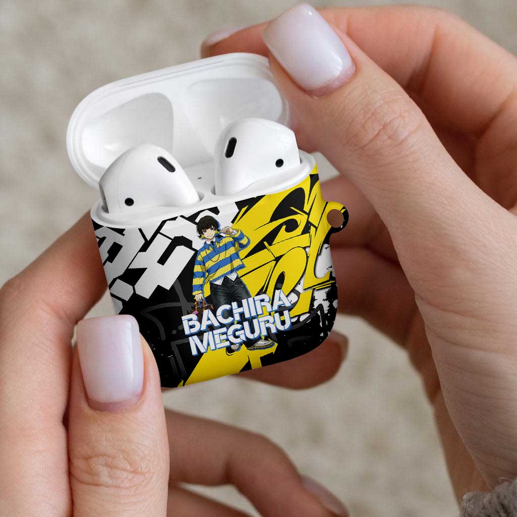 Bachira Meguru Blue Lock AirPods Case Graffiti Street Anime Style