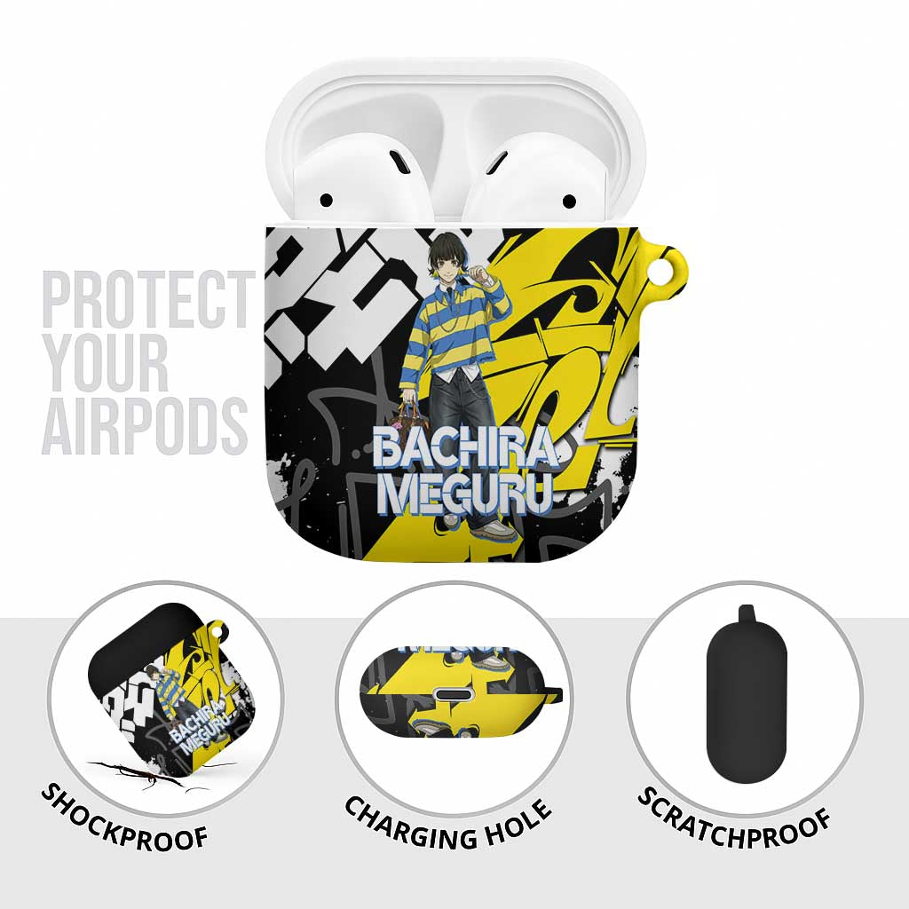 Bachira Meguru Blue Lock AirPods Case Graffiti Street Anime Style