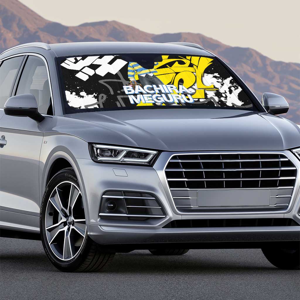 Bachira Meguru Blue Lock Auto Sun Shade Graffiti Street Anime Style