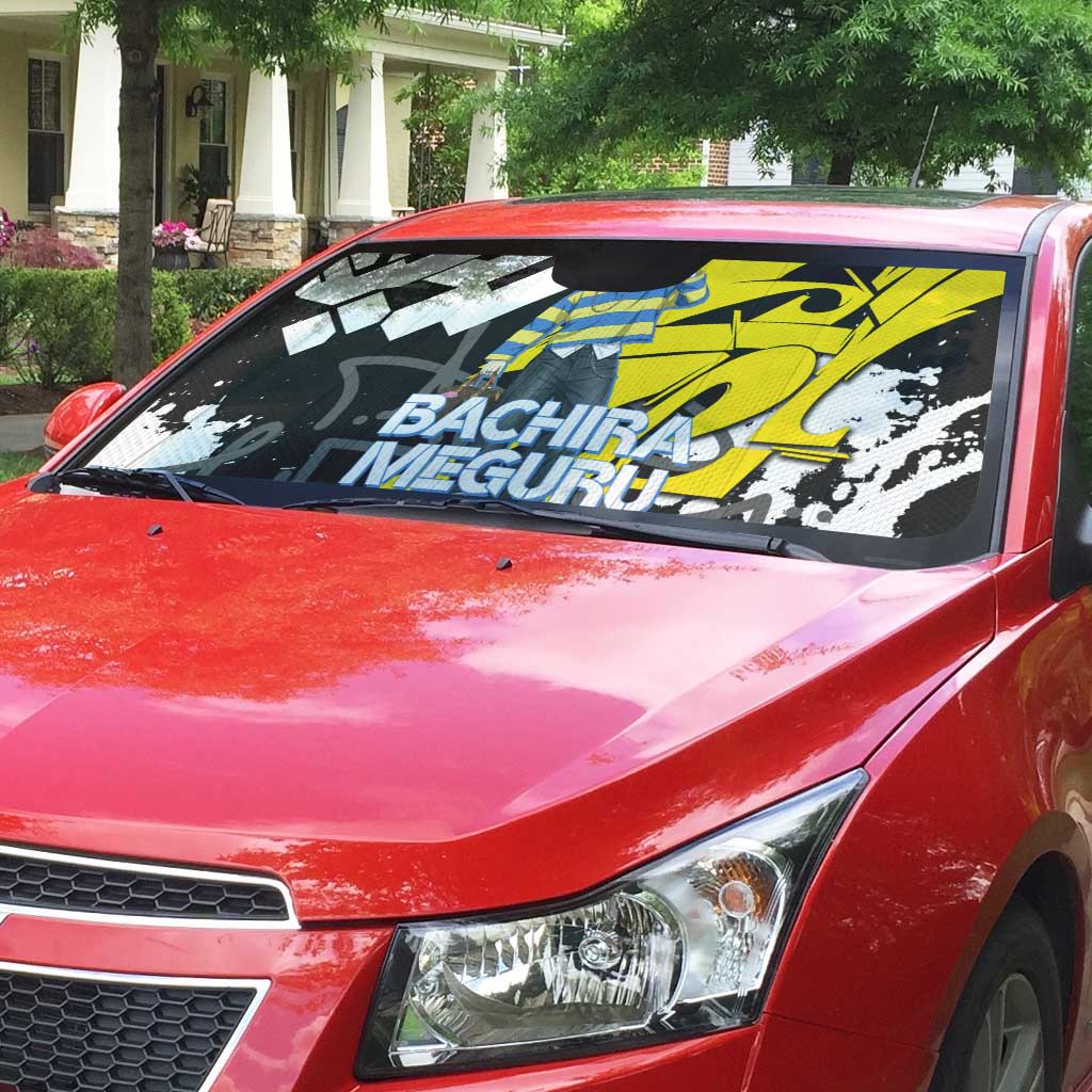 Bachira Meguru Blue Lock Auto Sun Shade Graffiti Street Anime Style