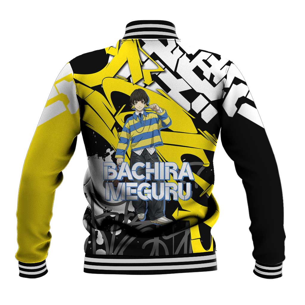 Bachira Meguru Blue Lock Baseball Jacket Graffiti Street Anime Style