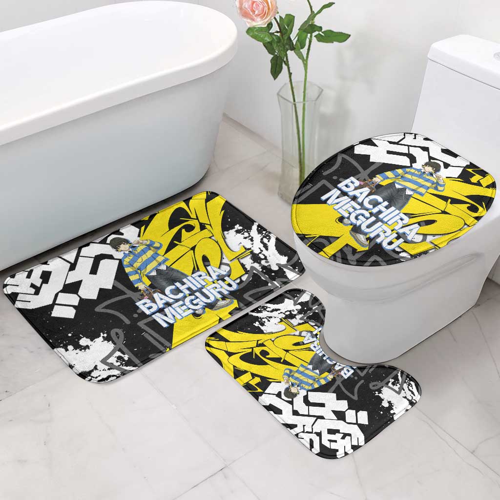 Bachira Meguru Blue Lock Bathroom Set Graffiti Street Anime Style