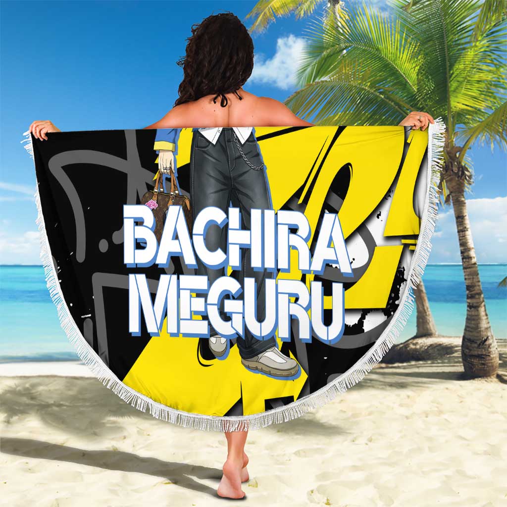 Bachira Meguru Blue Lock Beach Blanket Graffiti Street Anime Style