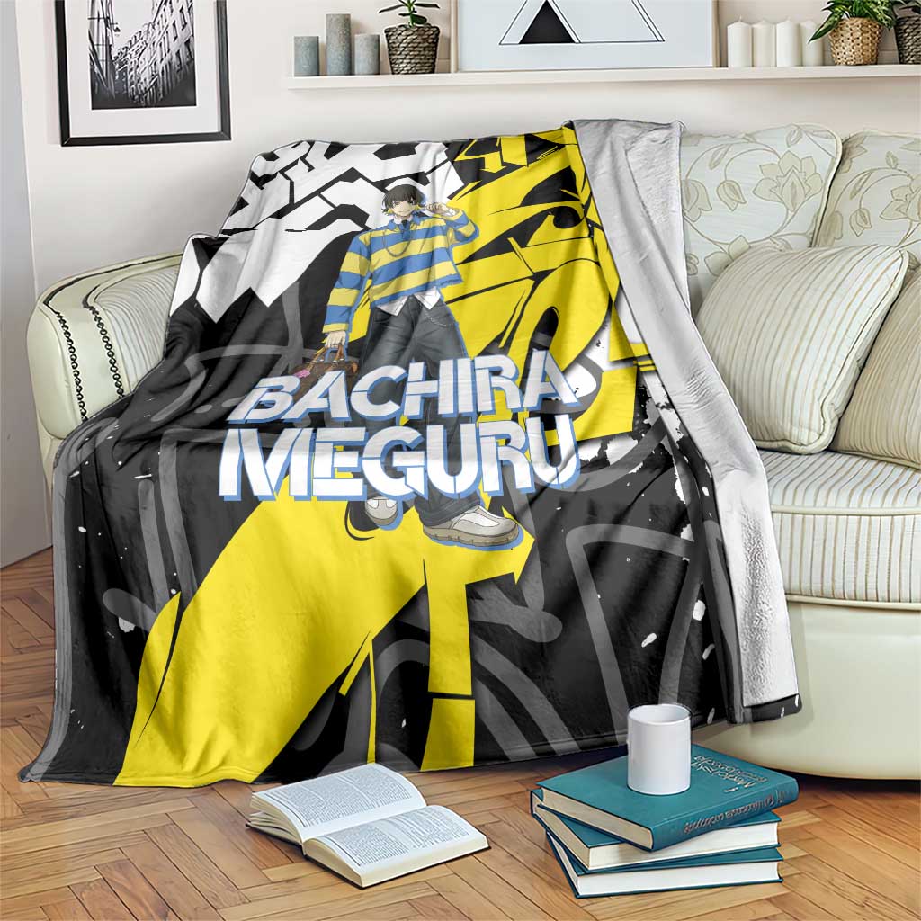 Bachira Meguru Blue Lock Blanket Graffiti Street Anime Style