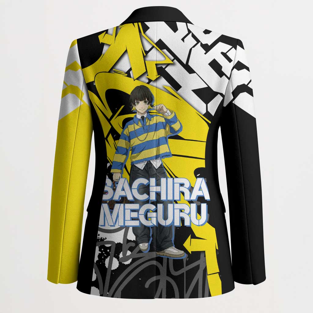 Bachira Meguru Blue Lock Blazer Graffiti Street Anime Style