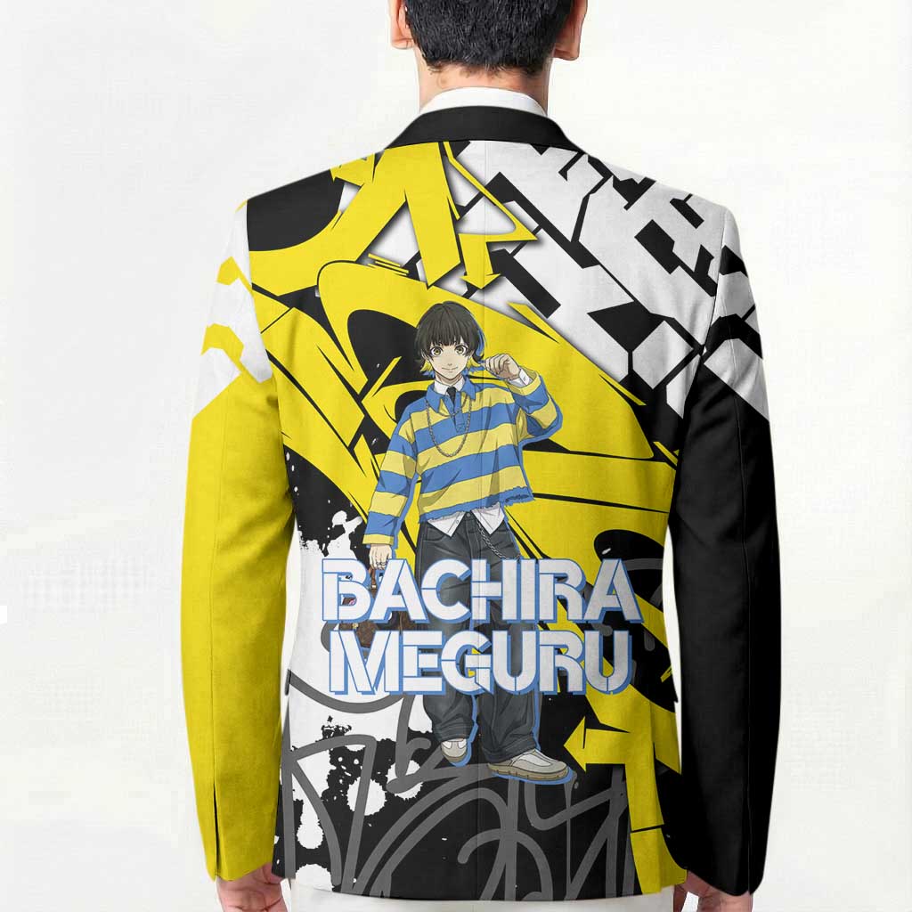 Bachira Meguru Blue Lock Blazer Graffiti Street Anime Style