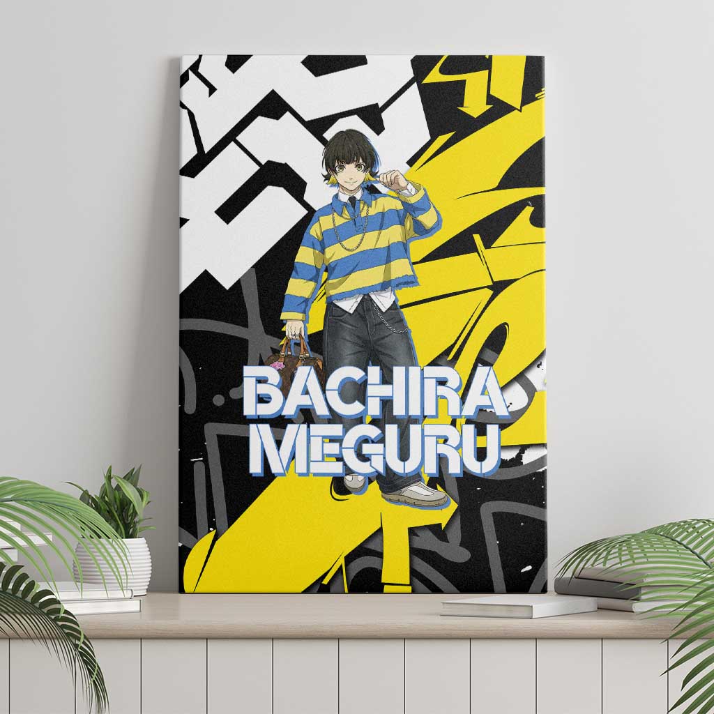 Bachira Meguru Blue Lock Canvas Wall Art Graffiti Street Anime Style