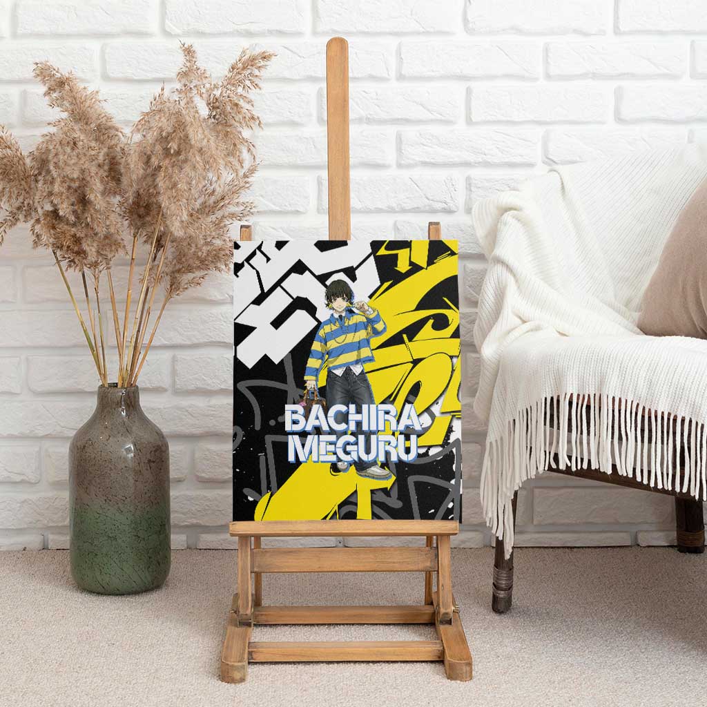 Bachira Meguru Blue Lock Canvas Wall Art Graffiti Street Anime Style
