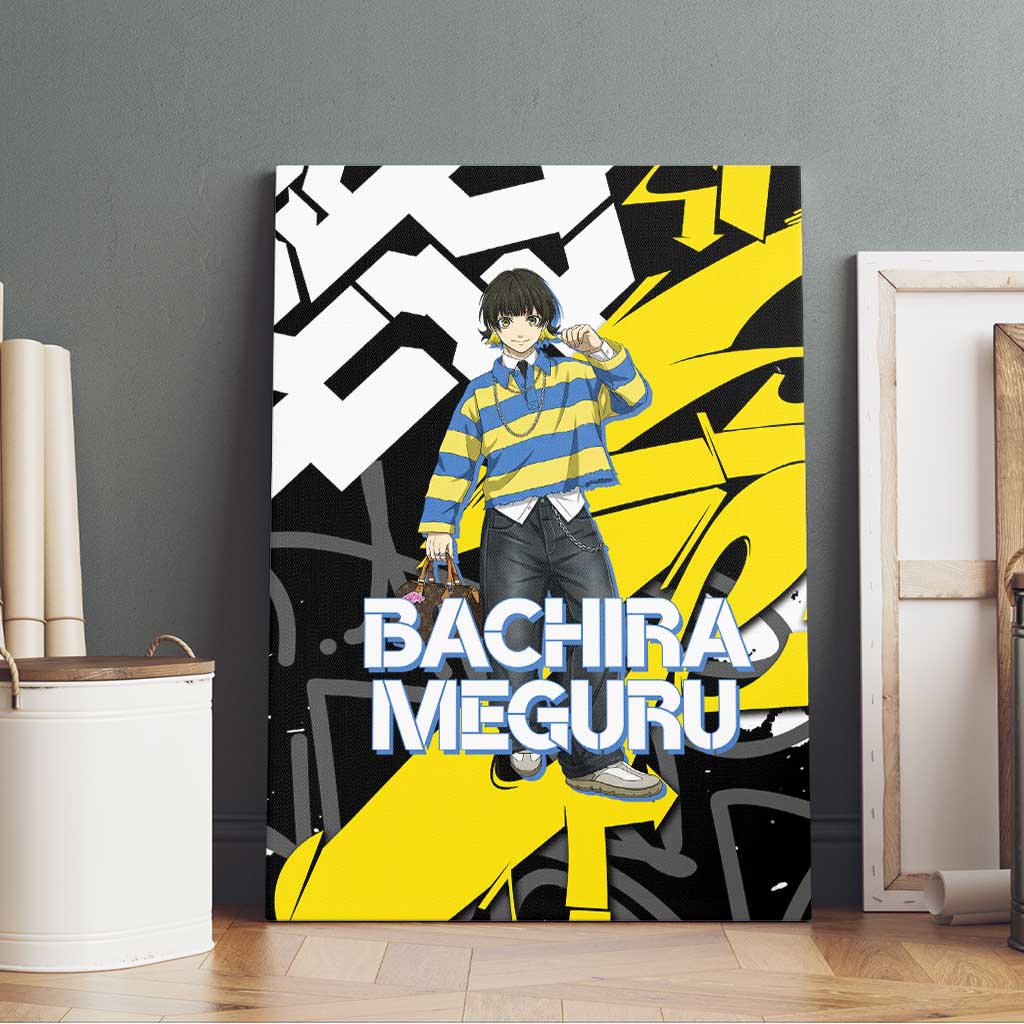 Bachira Meguru Blue Lock Canvas Wall Art Graffiti Street Anime Style
