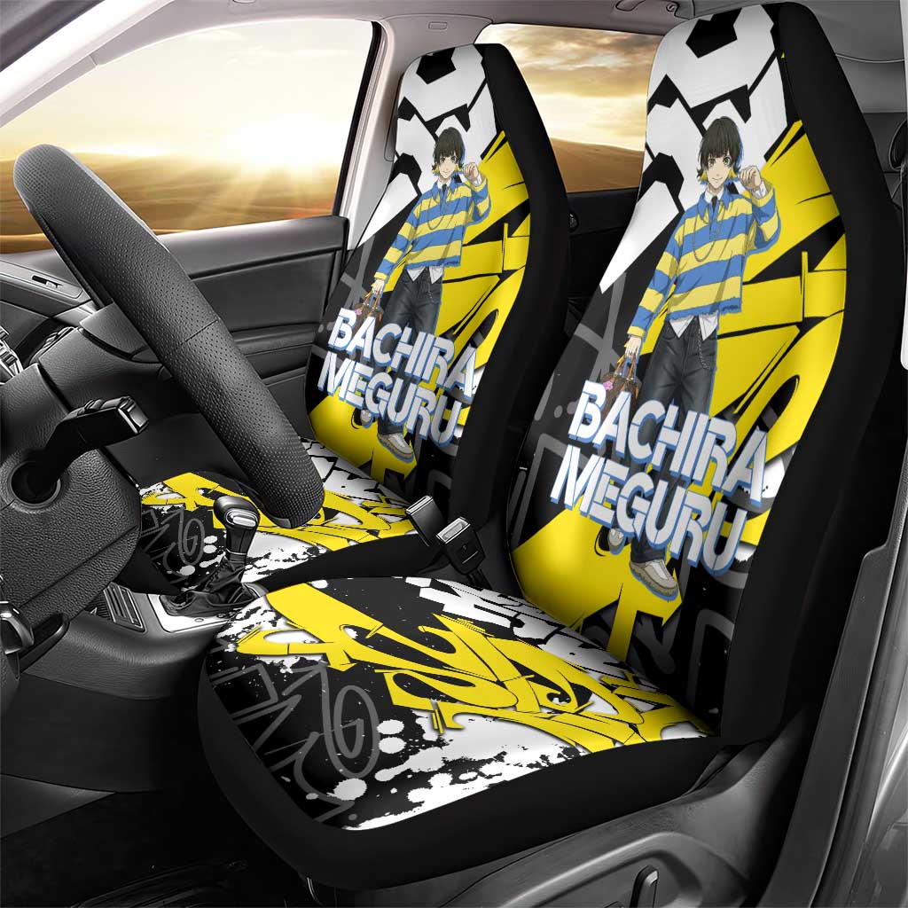 Bachira Meguru Blue Lock Car Seat Cover Graffiti Street Anime Style