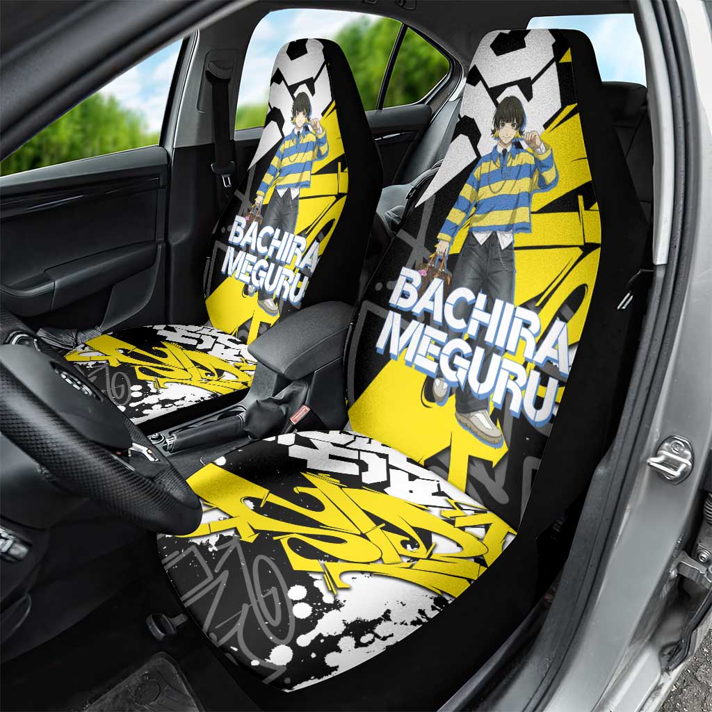 Bachira Meguru Blue Lock Car Seat Cover Graffiti Street Anime Style