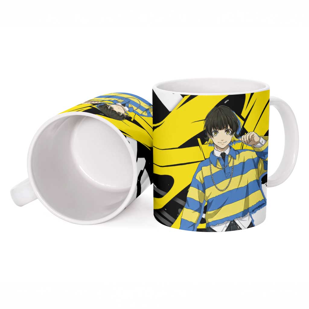 Bachira Meguru Blue Lock Ceramic Mug Graffiti Street Anime Style