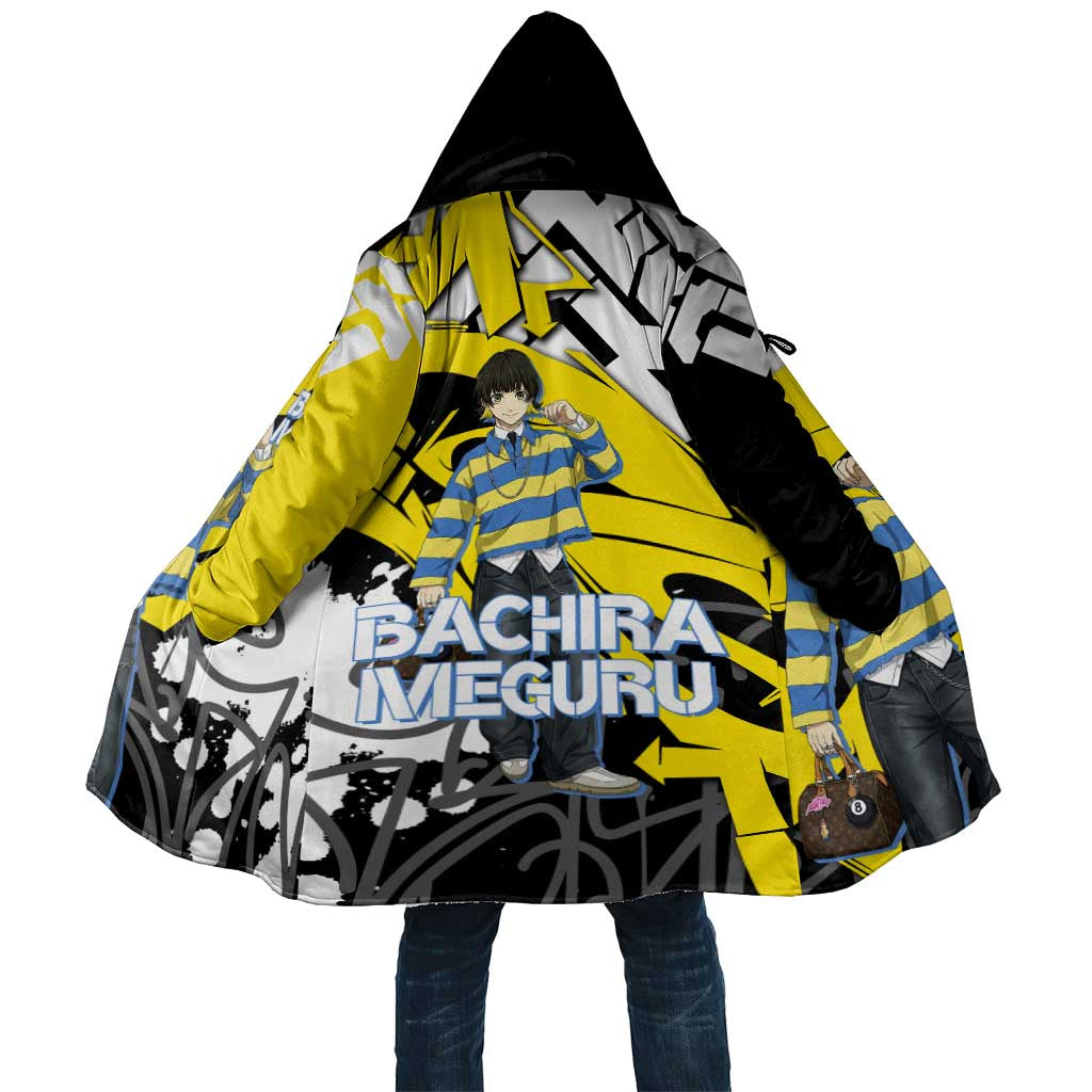 Bachira Meguru Blue Lock Cloak Graffiti Street Anime Style