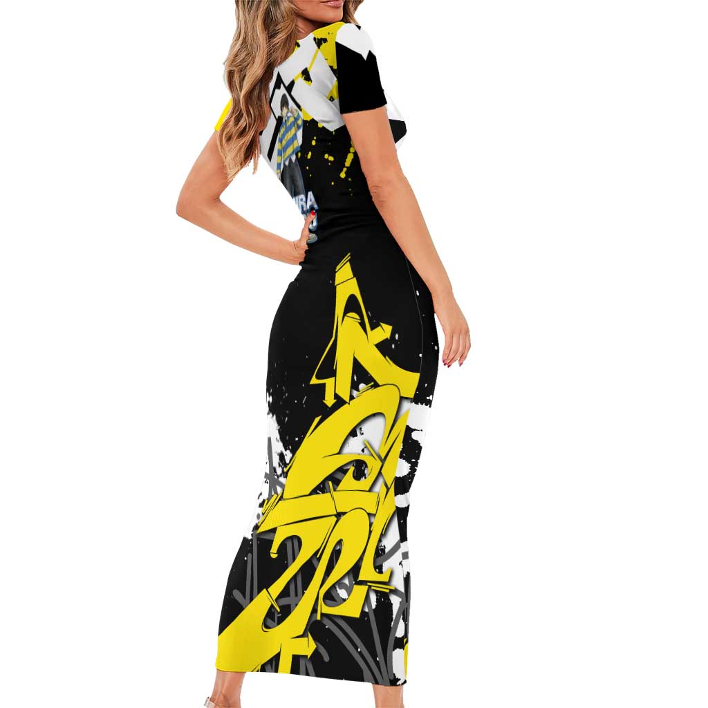 Bachira Meguru Blue Lock Family Matching Short Sleeve Bodycon Dress and Hawaiian Shirt Graffiti Street Anime Style