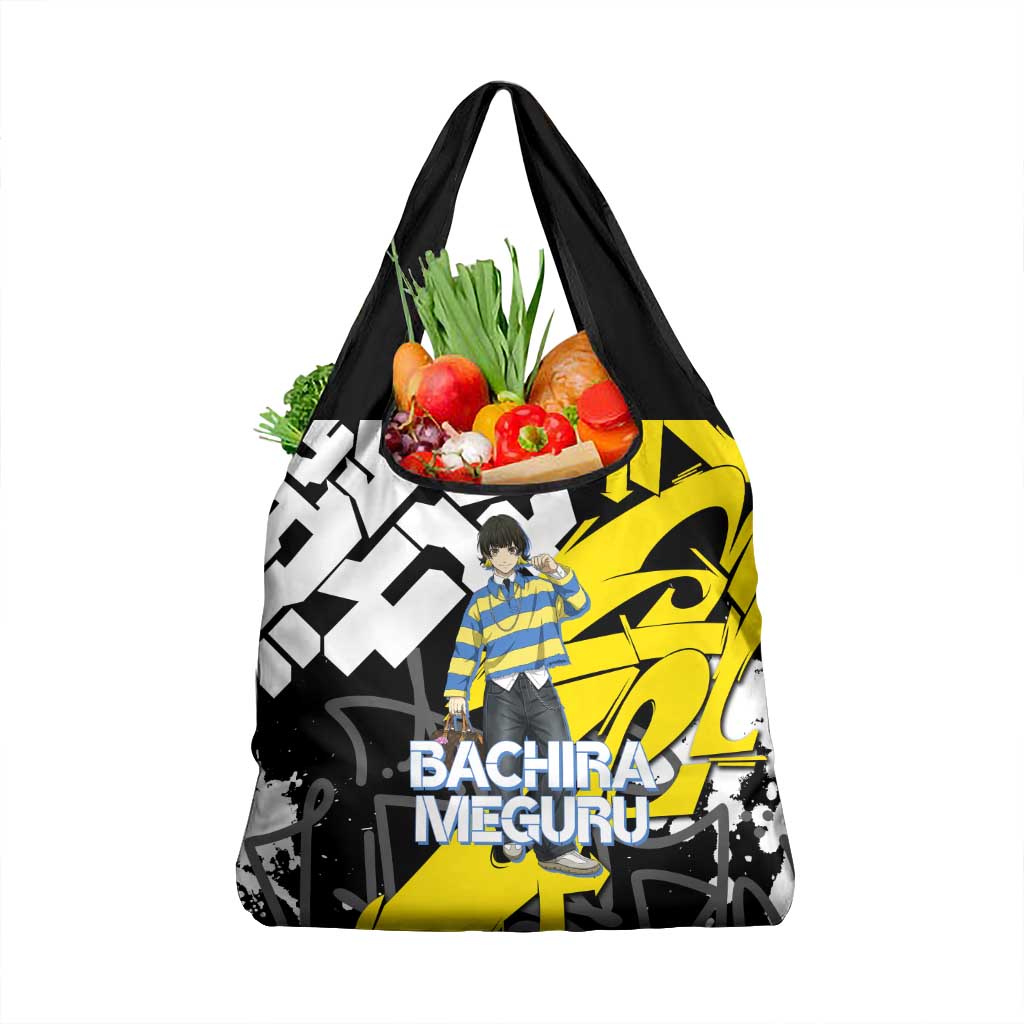 Bachira Meguru Blue Lock Grocery Bag Graffiti Street Anime Style