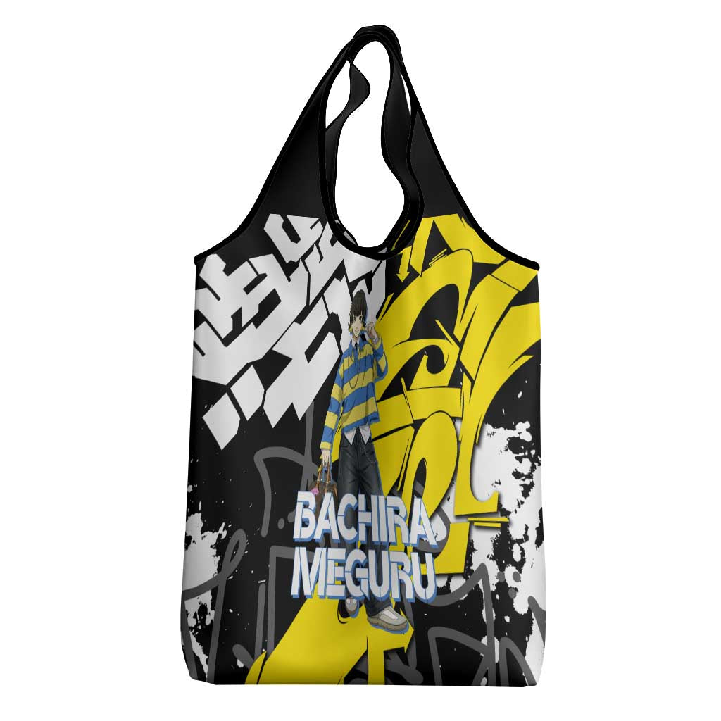 Bachira Meguru Blue Lock Grocery Bag Graffiti Street Anime Style