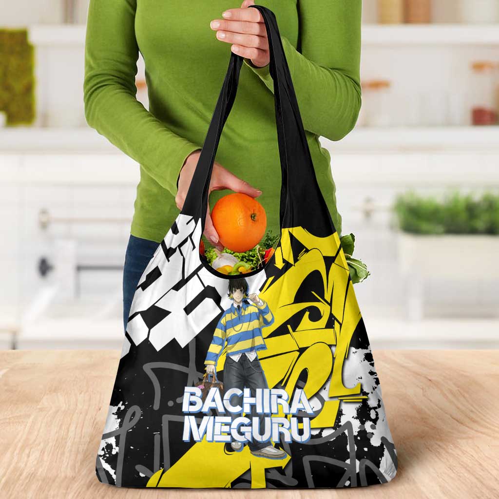 Bachira Meguru Blue Lock Grocery Bag Graffiti Street Anime Style