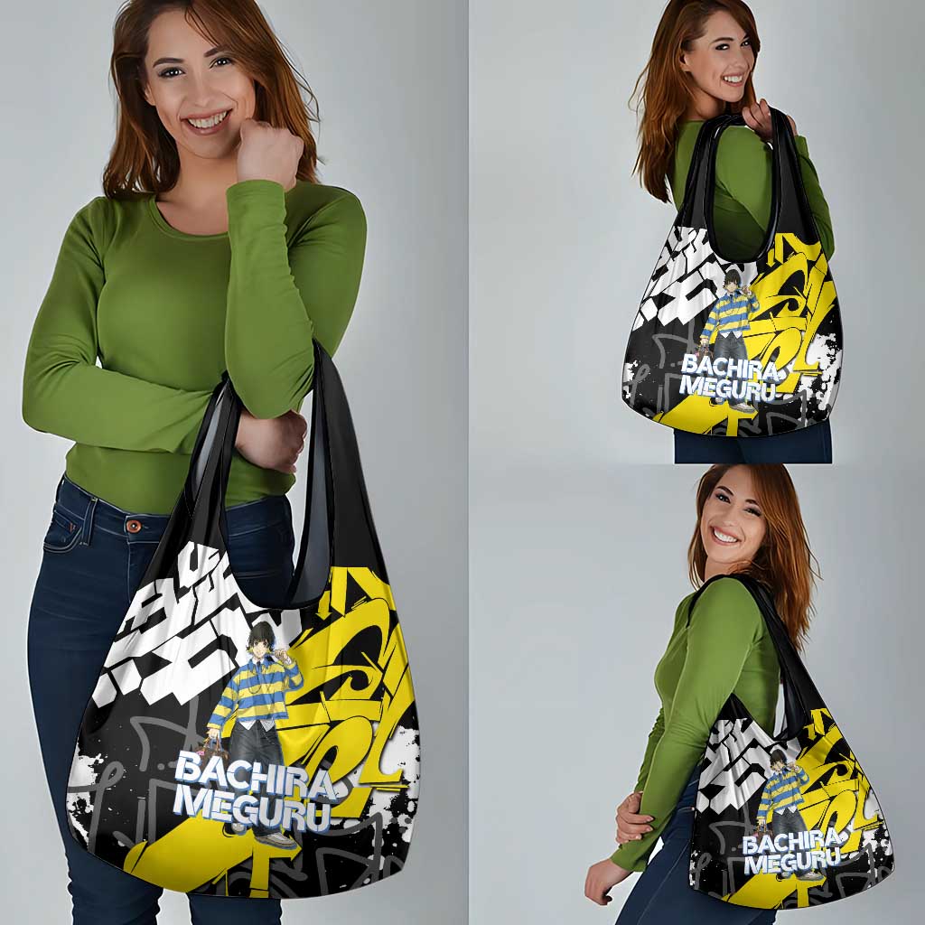 Bachira Meguru Blue Lock Grocery Bag Graffiti Street Anime Style