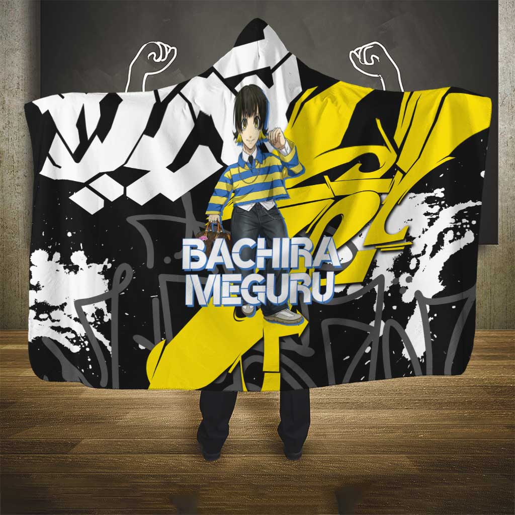 Bachira Meguru Blue Lock Hooded Blanket Graffiti Street Anime Style