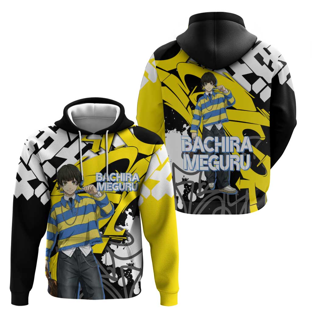 Bachira Meguru Blue Lock Hoodie Graffiti Street Anime Style