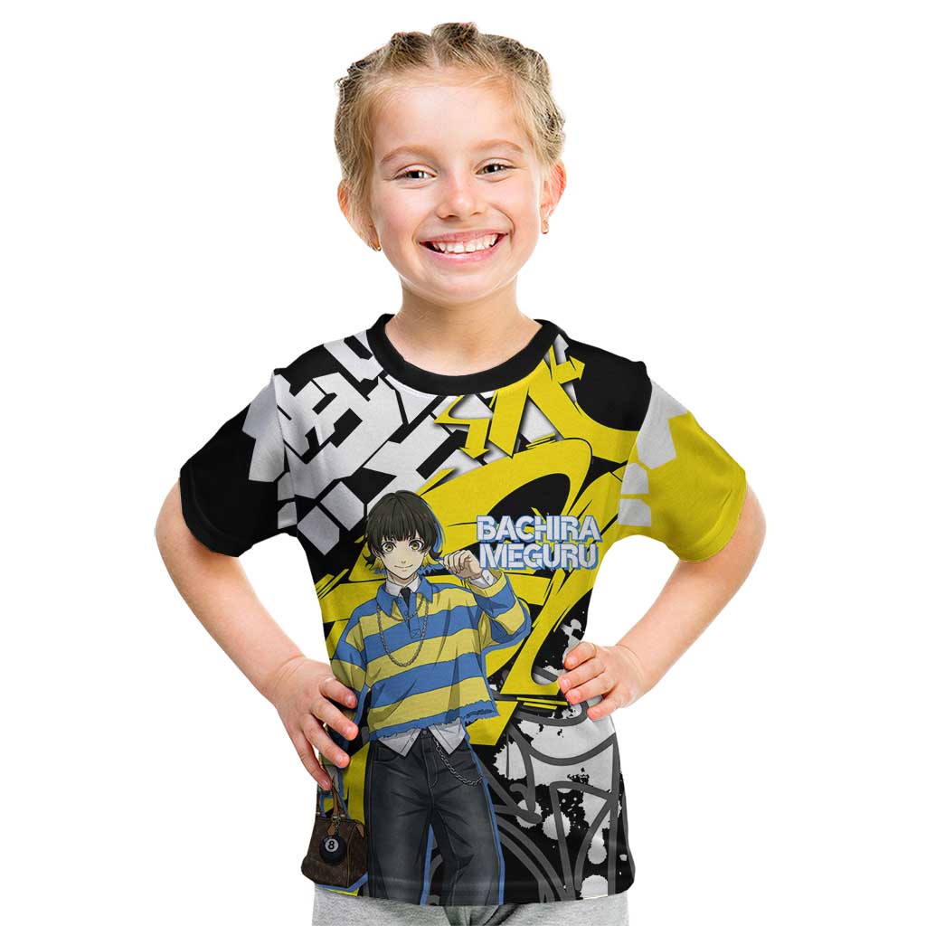 Bachira Meguru Blue Lock Kid T Shirt Graffiti Street Anime Style