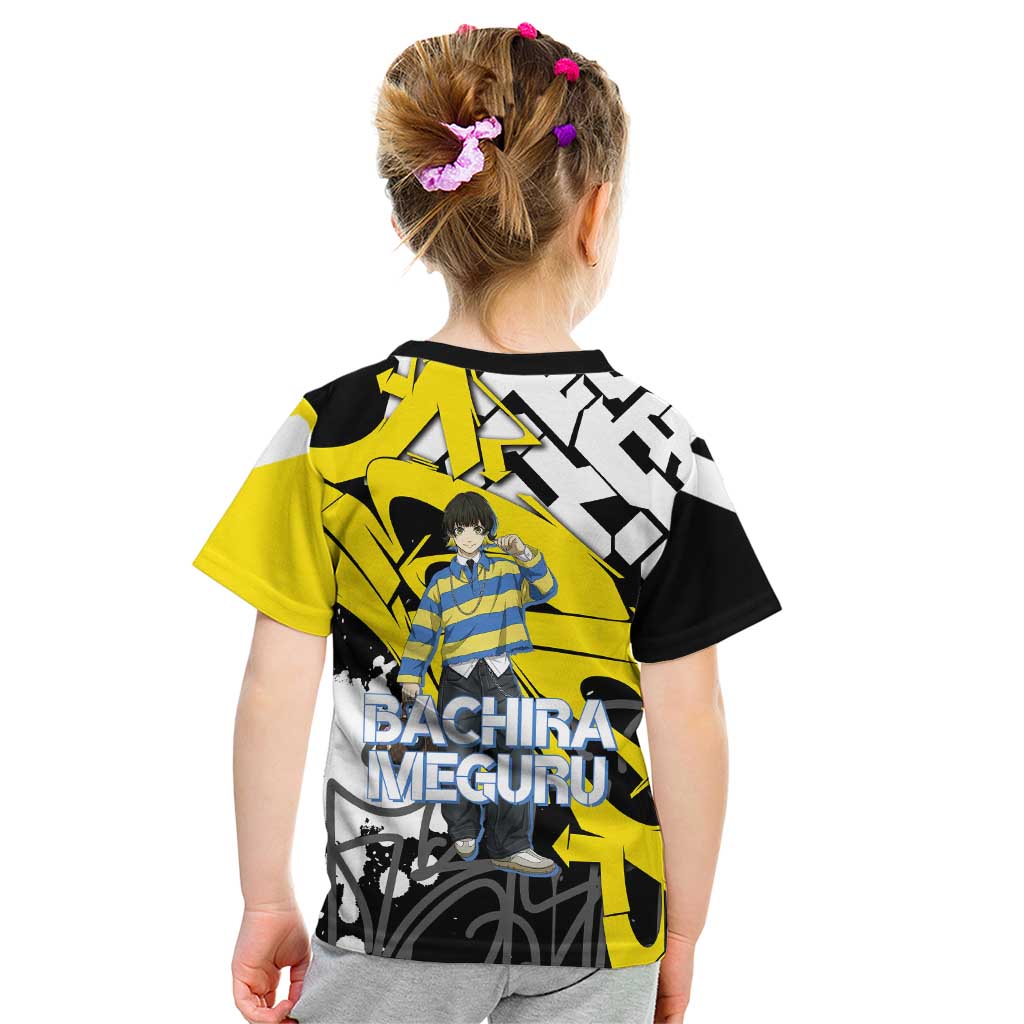 Bachira Meguru Blue Lock Kid T Shirt Graffiti Street Anime Style