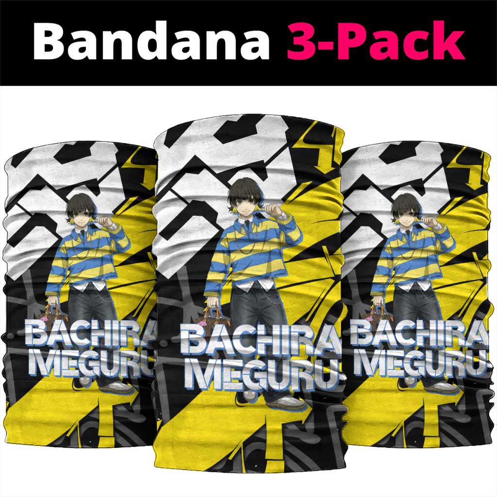 Bachira Meguru Blue Lock Neck Gaiter Graffiti Street Anime Style