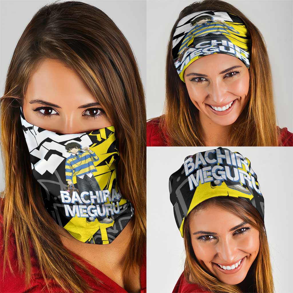 Bachira Meguru Blue Lock Neck Gaiter Graffiti Street Anime Style