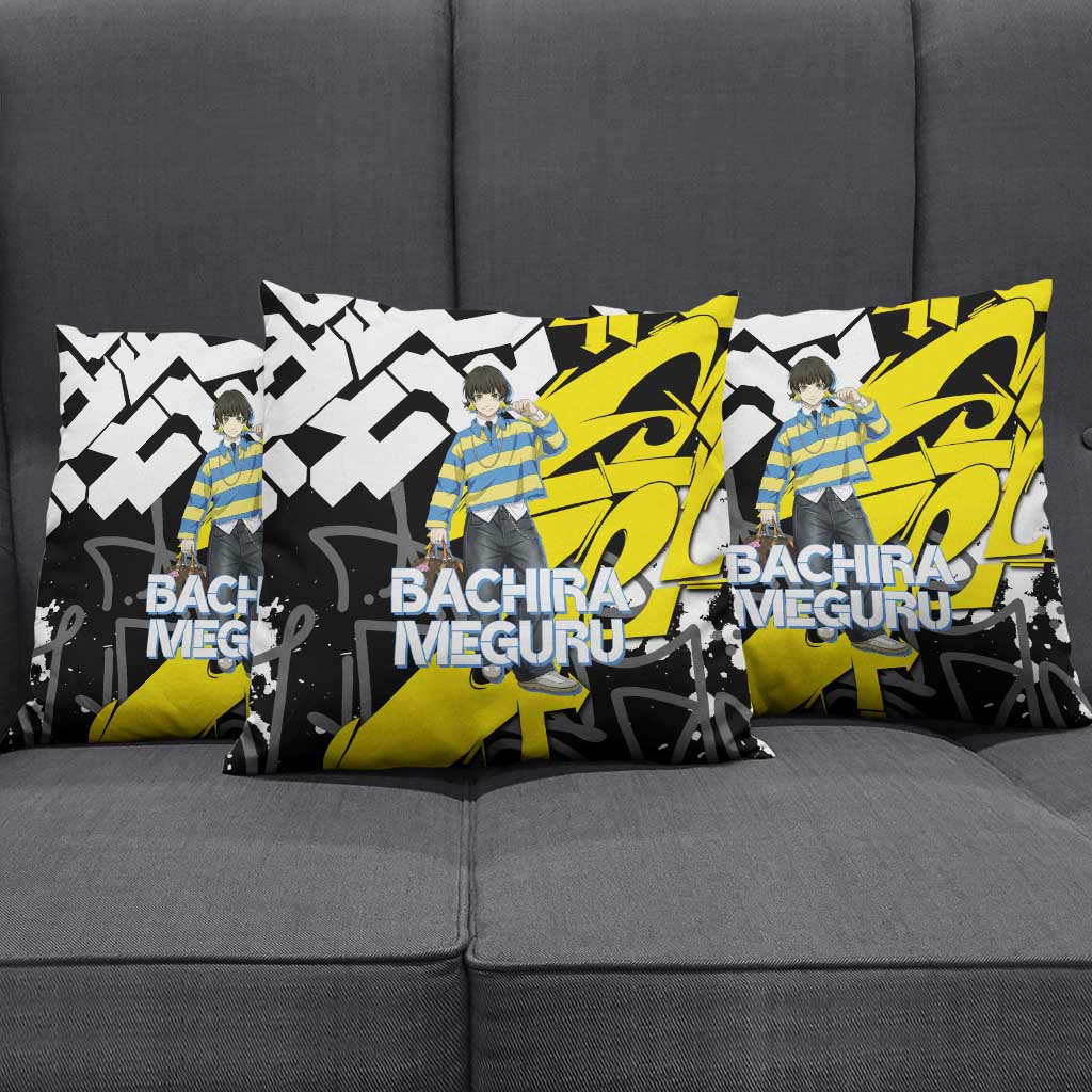 Bachira Meguru Blue Lock Pillow Cover Graffiti Street Anime Style