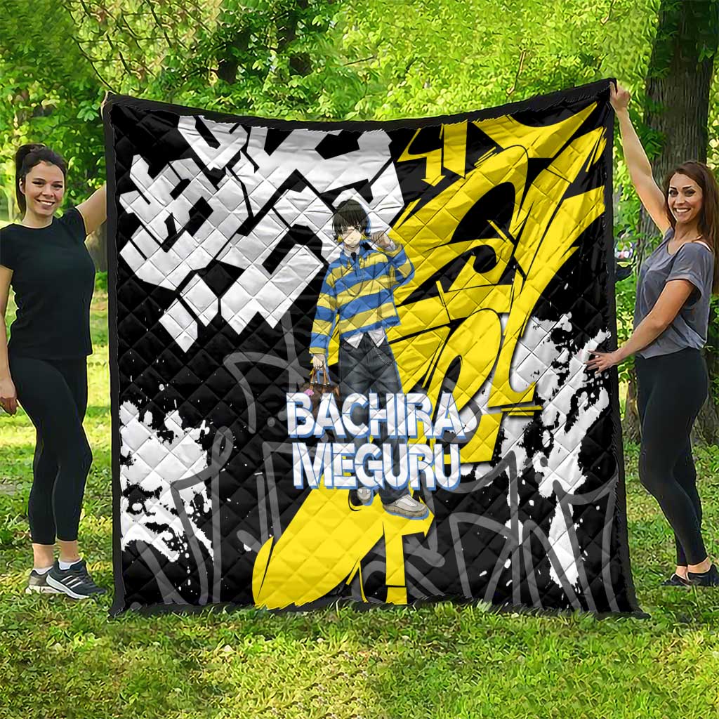 Bachira Meguru Blue Lock Quilt Graffiti Street Anime Style