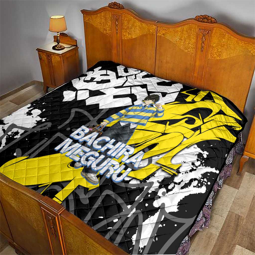 Bachira Meguru Blue Lock Quilt Graffiti Street Anime Style