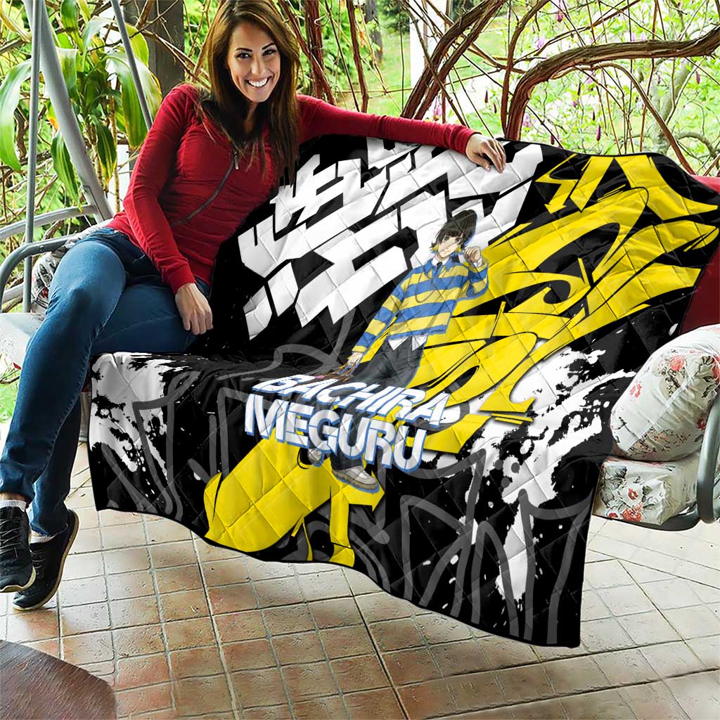 Bachira Meguru Blue Lock Quilt Graffiti Street Anime Style