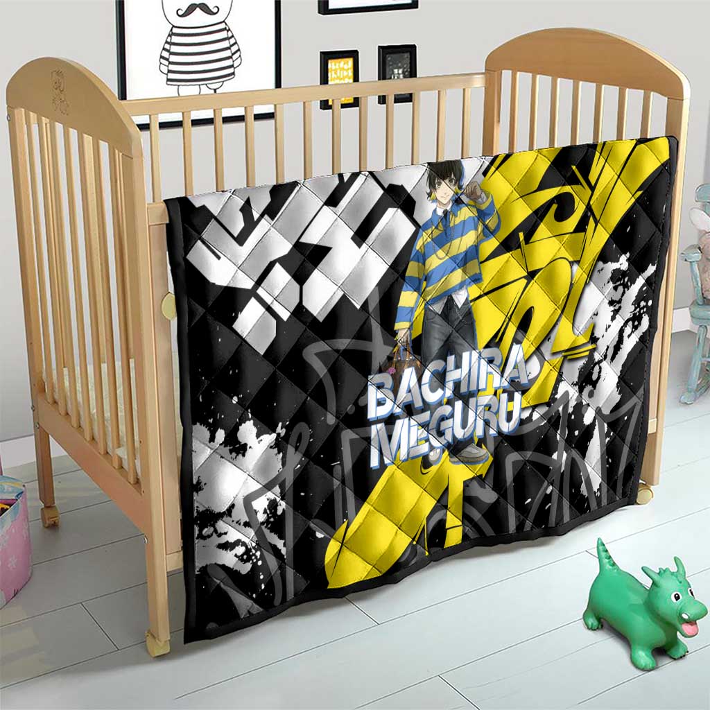 Bachira Meguru Blue Lock Quilt Graffiti Street Anime Style