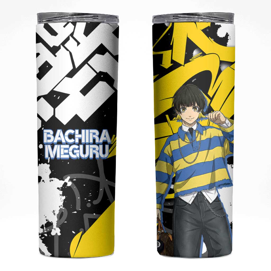 Bachira Meguru Blue Lock Skinny Tumbler Graffiti Street Anime Style